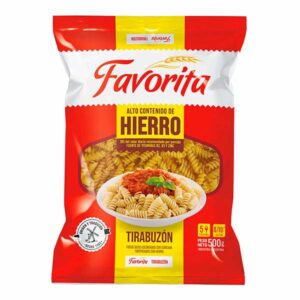 FIDEOS FAVORITA TIRABUZON 500G