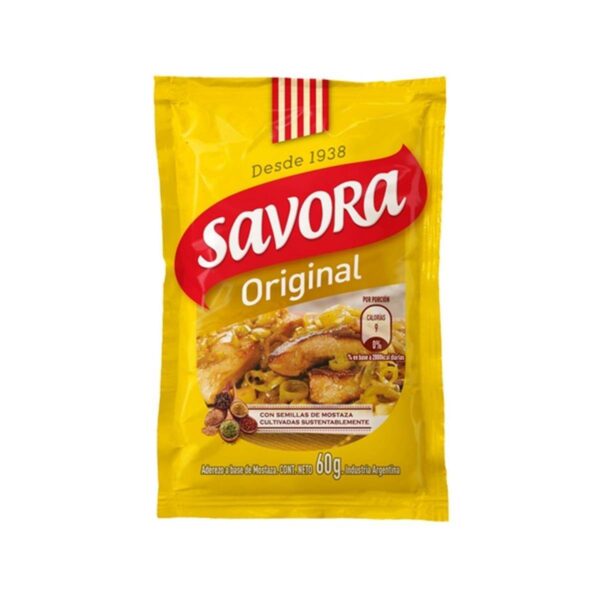 MOSTAZA SAVORA 60 GR
