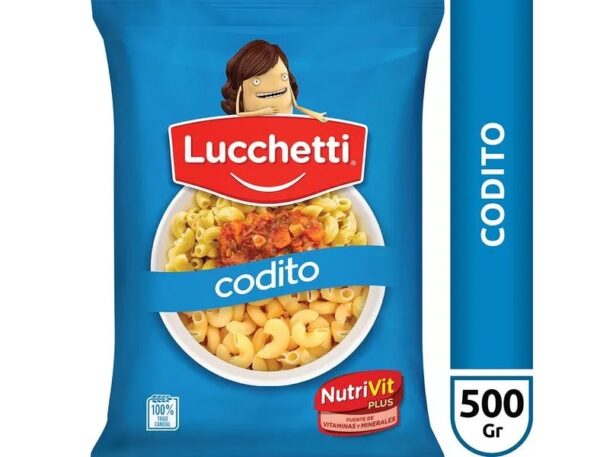 FIDEOS LUCCHETTI CODITOS 500G
