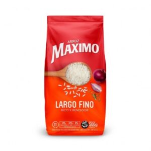 MAXIMO ARROZ BOLSA 500GR - BULTO X 10