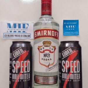 VODKA SMIRNOFF + 2 SPEED 473ML
