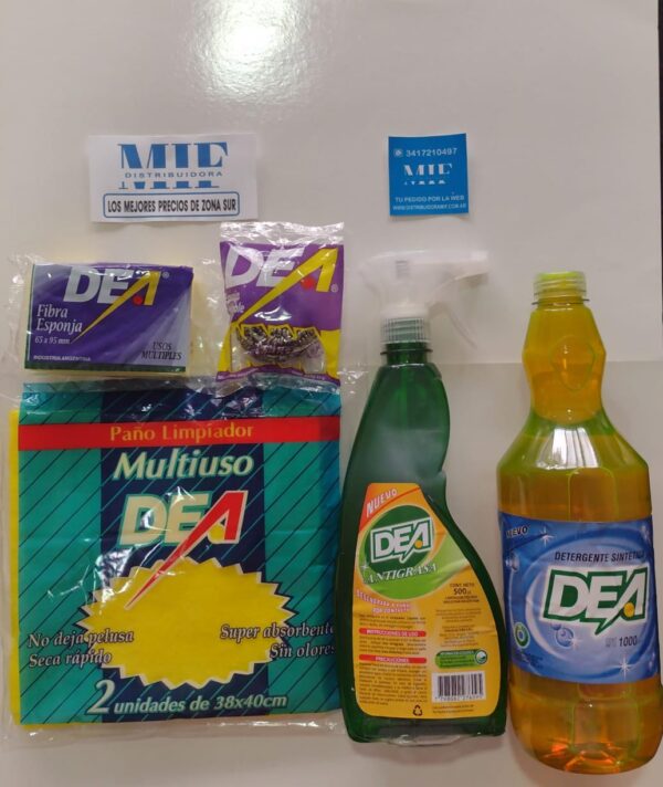DETERGENTE + DESENG + ESPONJ +ESP.METAL + VALERINA