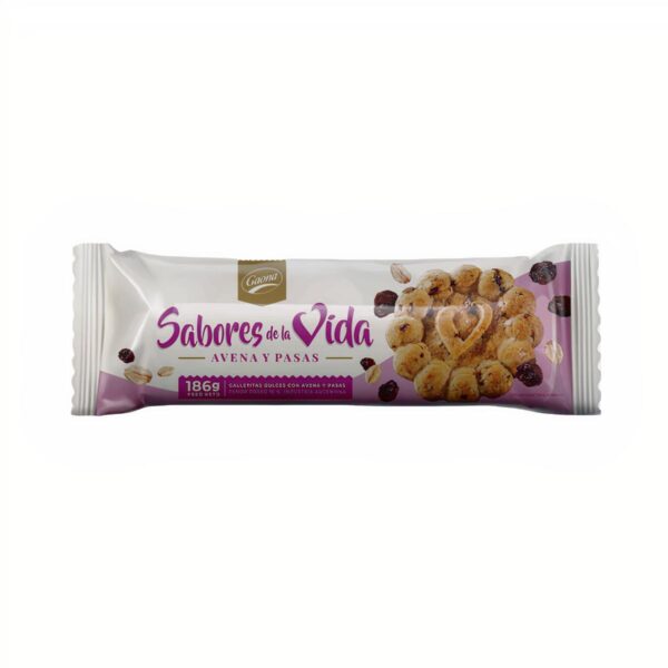 GAONA SABORES AVENA Y PAS 186G - BULTO X 12