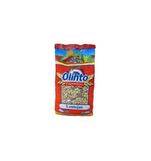 LENTEJAS OLINTO X 400 GR - BULTO X 20