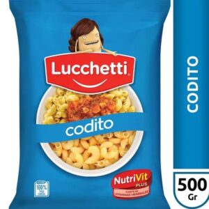 FIDEOS LUCCHETTI CODITOS 500G - BULTO X 15