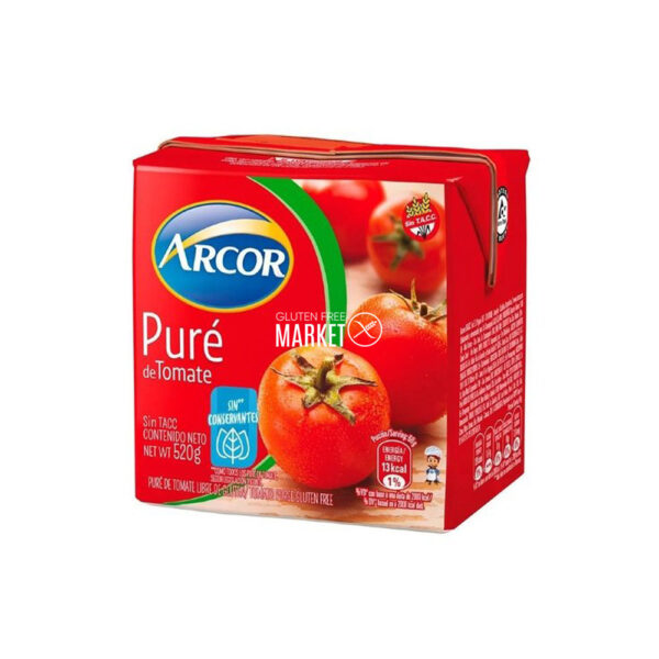 PURE DE TOMATE ARCOR X 520GR - BULTO X 12