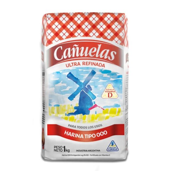 HARINA CAÑUELAS 000 REF 1KG - BULTO X 10