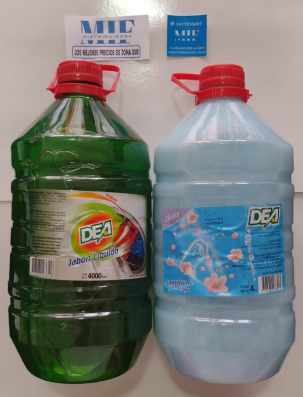 SUAVIZ.  4L + JABON LIQ. 4L