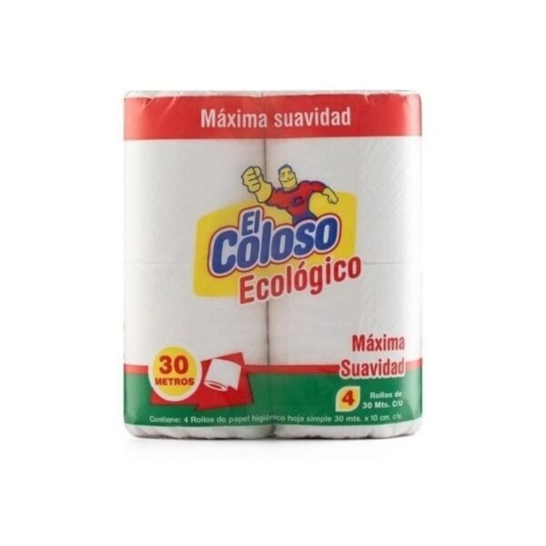 EL COLOSO HIG. ECOLOGICO 4X30M - BULTO X 12