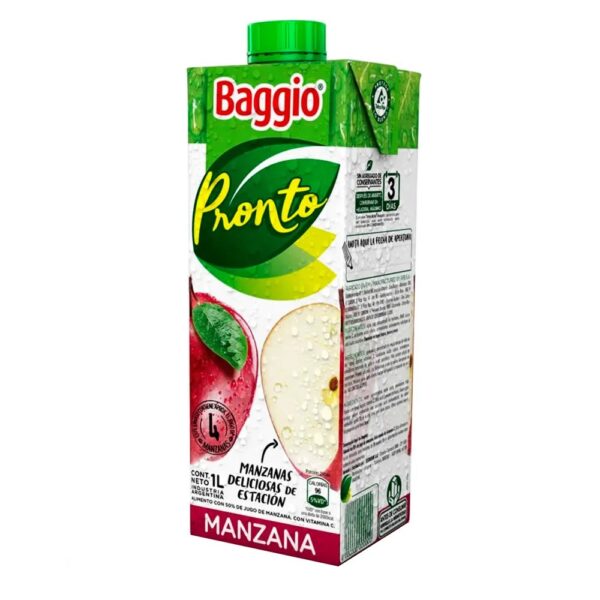 BAGGIO MANZANA  1LT - BULTO X 8