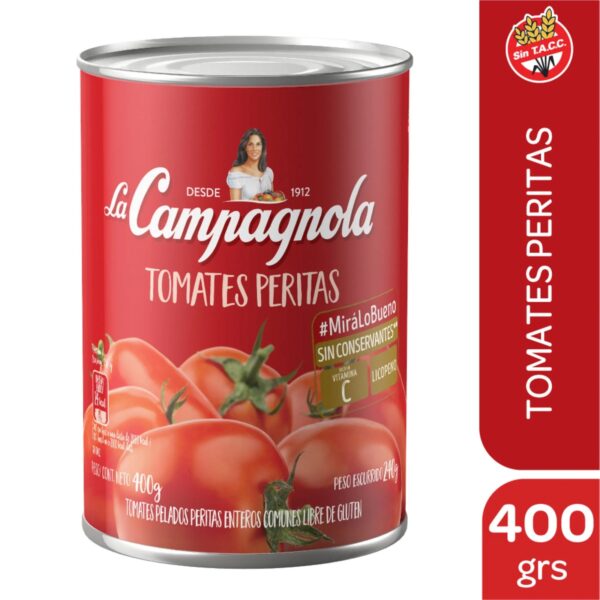 TOMATE PERITA LA CAMPAGNOLA X 400G - BULTO X 24