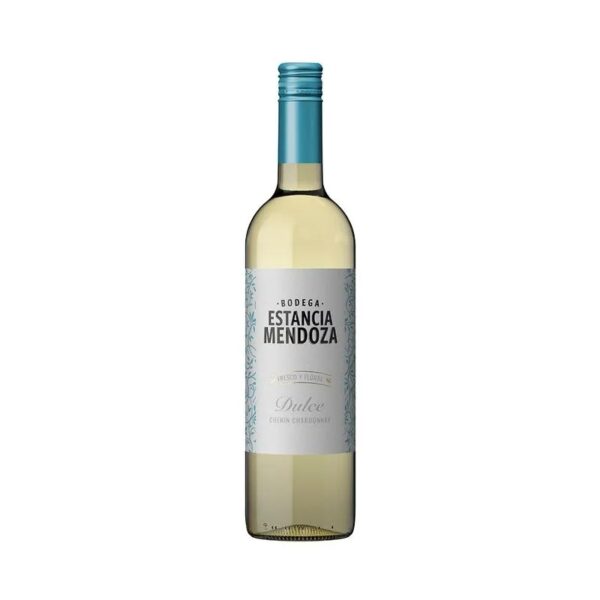 VINO EST MZA CHARDONAY DULCE 750ML - BULTO X 6