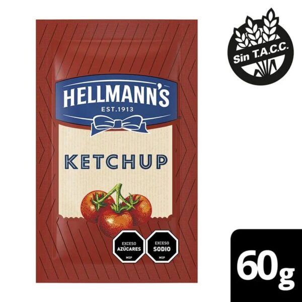 KETCHUP HELLMANNS 60GR - BULTO X 30