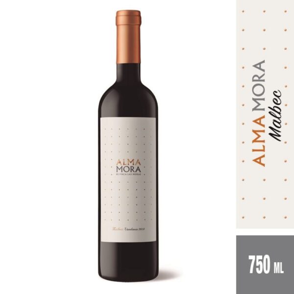 VINO ALMA MORA MALBEC 75ML