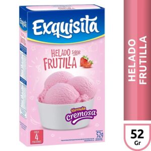 HELADO EXQUISITA FRUTILLA X 52G - BULTO X 15