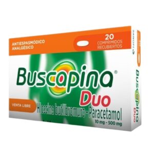 BUSCAPINA DUO TIRA X 10 COMP. BULTO X 10