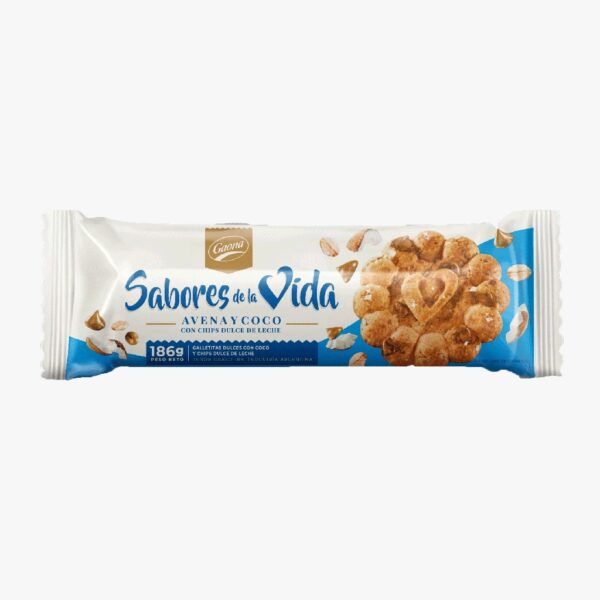 GAONA SABORES AVENA Y COCO 186G  - BULTO X 12