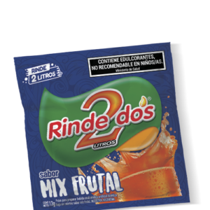 JUGO RINDE 2 MIXFRUTAL 18GR BULTO X 10