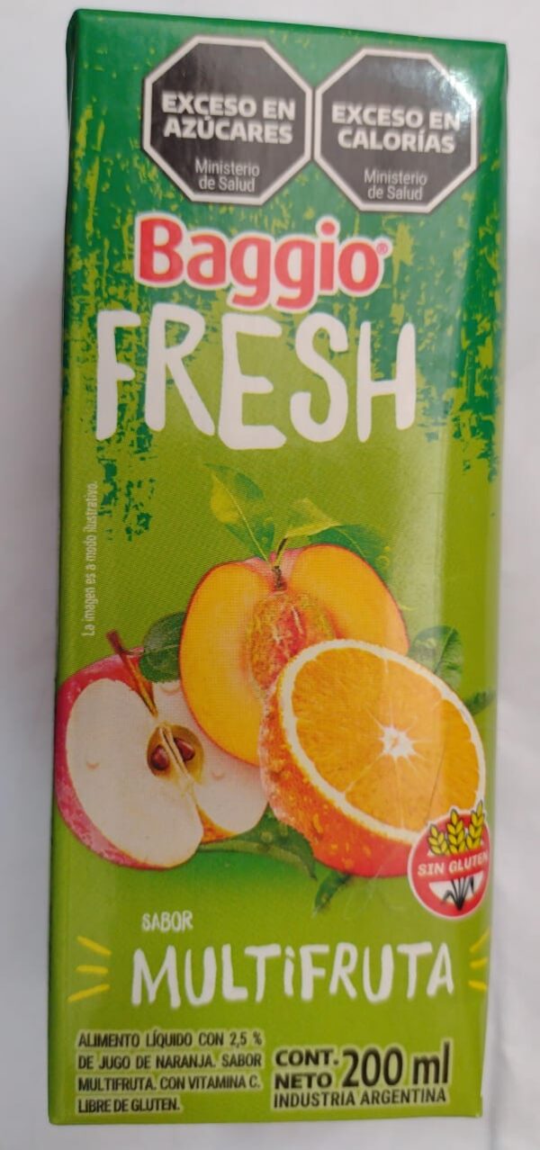 BAGGIO FRESH MULTIFRUTA 200ML