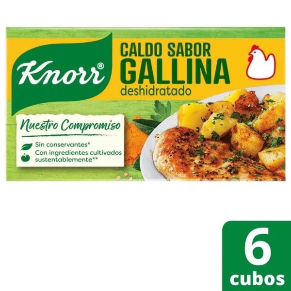 CALDO KNORR X 6 GALLINA - BULTO X 10