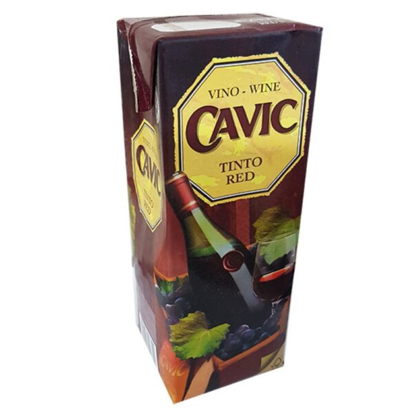 VINO TINTO CAVIC TETRA 1L