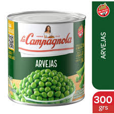 ARVEJAS REMOJADAS LA CAMPAGNOLA - BULTO X 48