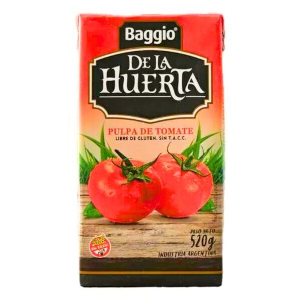 PULPA DE TOMATE BAGGIO 520G