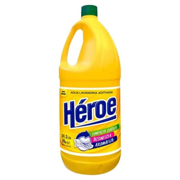 LAVANDINA HEROE 2L - BULTO X 8