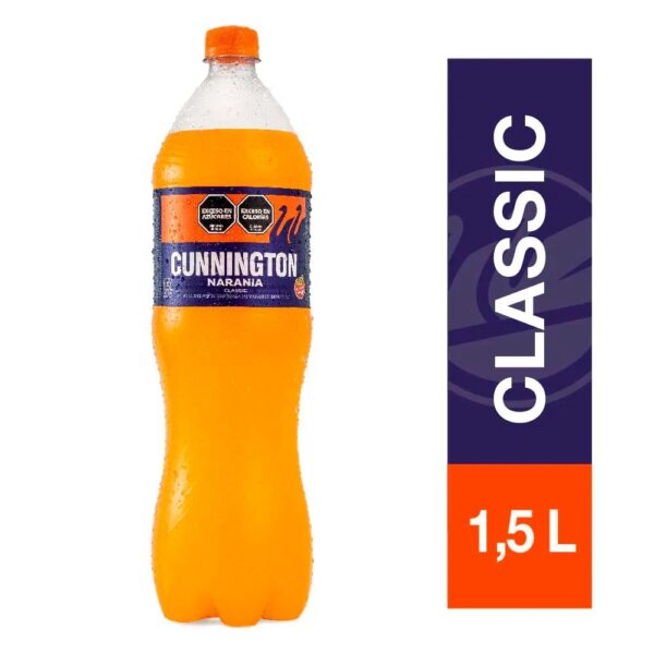 GASEOSA CUNNINGTON NARANJA X 1.5L