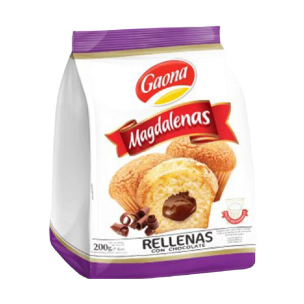 GAONA MAGDALENA VAINILLA RELL CHOCO 200G