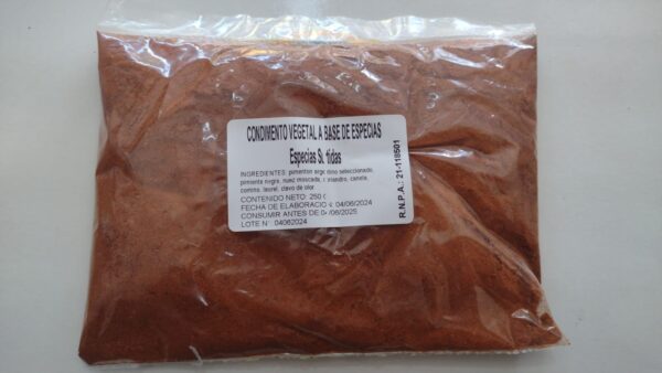 ESPECIAS SURTIDAS TRICON 250G