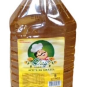 ACEITE DE GIRASOL CHEFF 5L - BULTO X 4