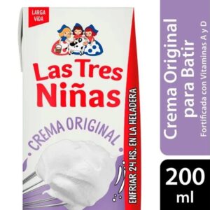 CREMA DE LECHE LAS TRES NIÑAS 200CC