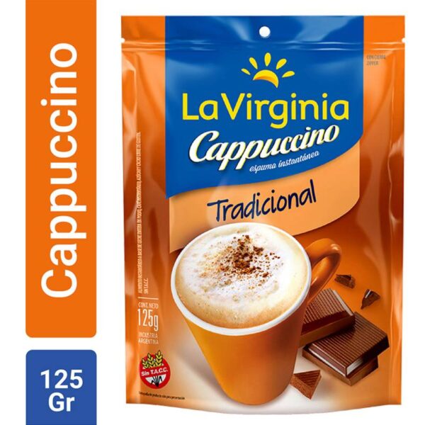 CAPUCCINO LA VIRGINIA 125G  - BULTO X 10