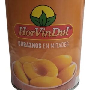 DURAZNO EN MITADES HORVINDUL 820G - BULTO X 12