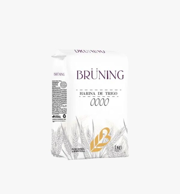 HARINA 0000 BRUNING 1 KG BULTO X 10 KG