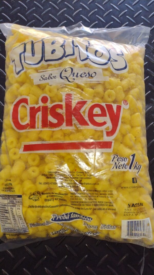 CHIZITOS CRISKEY TUBITOS X 1KG