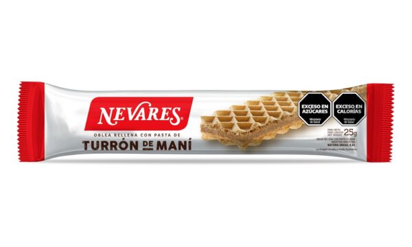 TURRON DE MANI NEVARES 25 G.