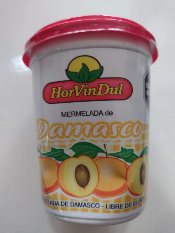 MERMELADA DAMASCO HORVINDUL 450G