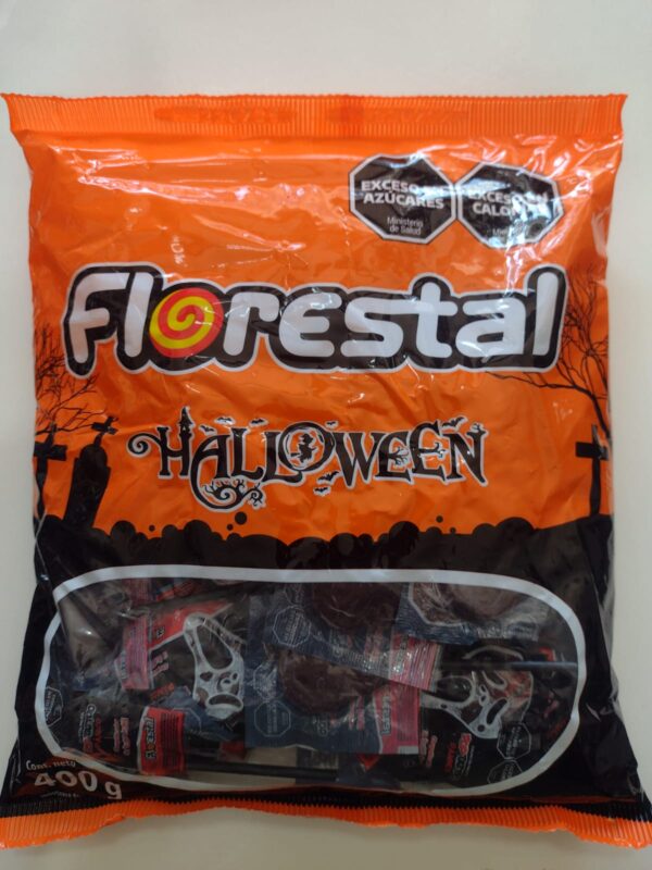 CHUPETIN FLORESTAL HALLOWEEN X 400 G