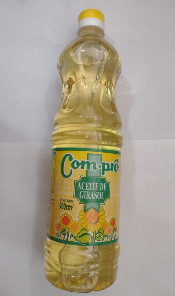 ACEITE DE GIRASOL COM-PRO 900ML - BULTO X 15