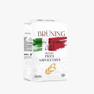 HARINA PIZZA NAPOLITANA BRUNING 1 KG - BULTO X 10