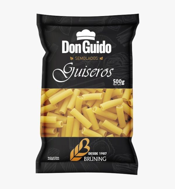 FIDEOS DON GUIDO MOSTACHOL 500G - BULTO X 20