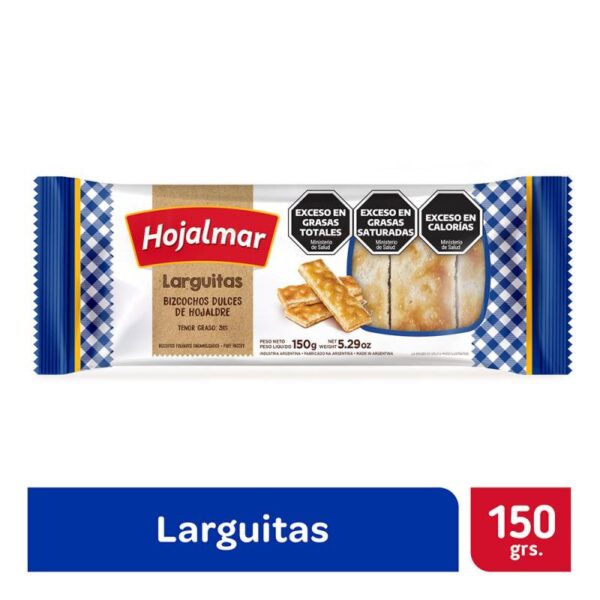 BIZCOCHOS DE HODRALDRE LARGUITOS HOJALMAR 150G