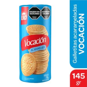 GALLETITAS VOCACION ACARAMELADA X 145G -BULTO X 36