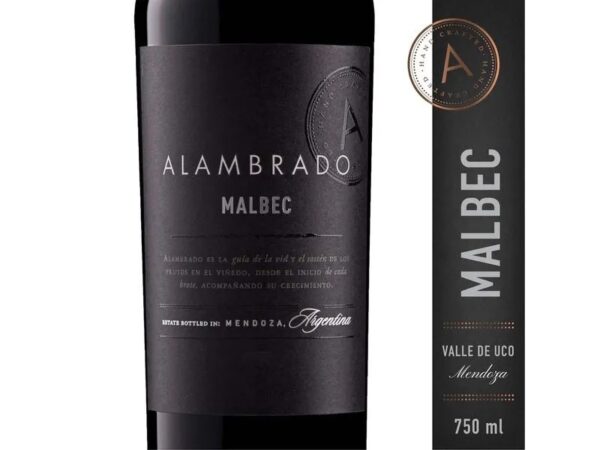 VINO ALAMBRADO MALBEC 750 ML - BULTO X 6