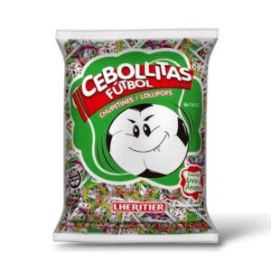 CHUPETINES CEBOLLITAS FUTBOL UVA - BULTO X 40 U