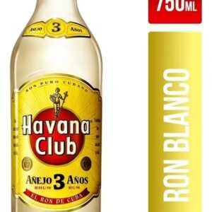 RON HAVANA CLUB 3 AÑOS X 750 - BULTO X 12