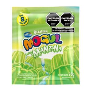 GELATINA MOGUL MANZANA VERDE 25 G