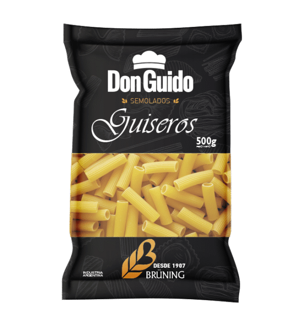 FIDEO MOSTACHOL RAYADO DON GUIDO X 500 G